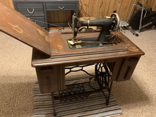 Antique sewing machine
